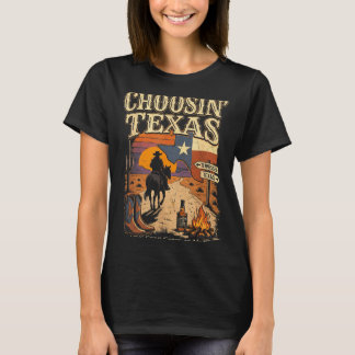 Camiseta Elegir Texas Mentalidad del Estado de la Estrella 