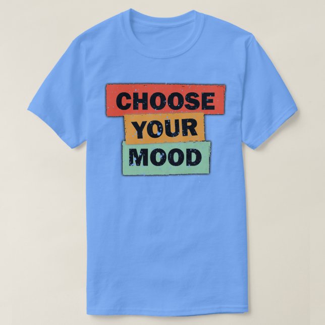 Camiseta Elegir tu espíritu lindo, cita positiva (Diseño del anverso)