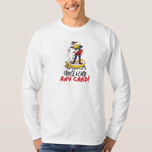 Camiseta Elegir una tarjeta de reproducción (Anverso)