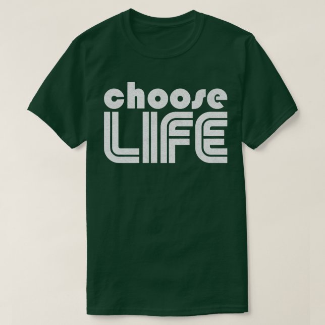 Camiseta Elegir vida profesional (Diseño del anverso)