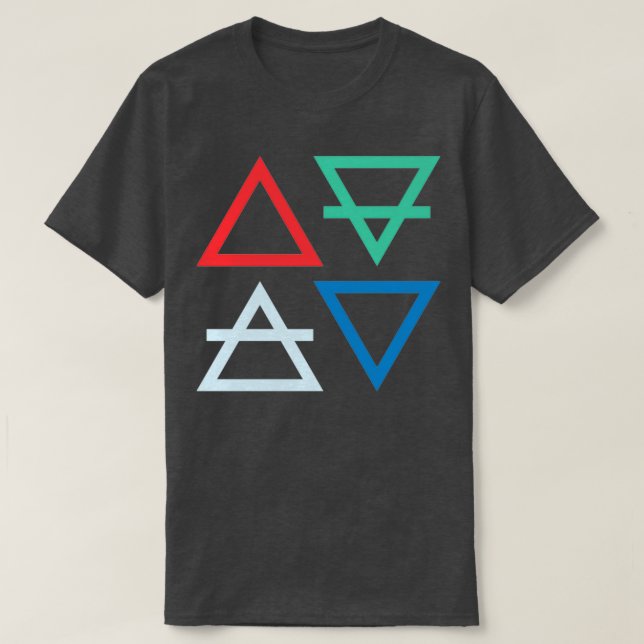 Camiseta Elemental (Diseño del anverso)