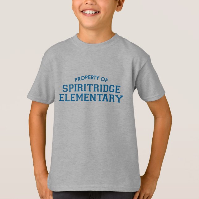 Camiseta elemental de los niños de Spiritridge (Anverso)