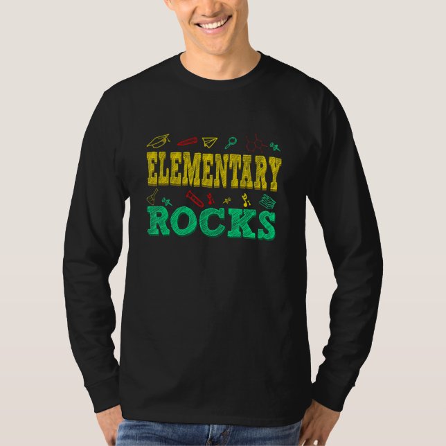 Camiseta Elemental Rocks Cute Elemental Impresionante De vu (Anverso)