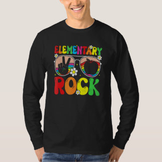 Camiseta Elementary Rocks Team Elementary Groovy Back To Sc