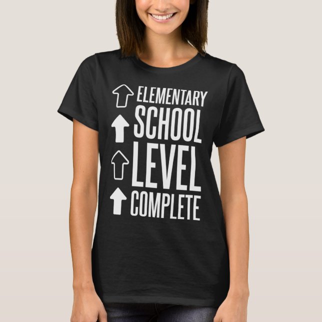 Camiseta Elementary School Level Complete  1 (Anverso)