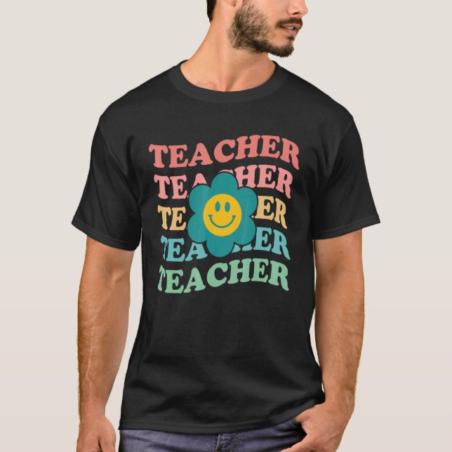Camiseta Elementary School Retro Teachers Inspirational Col (Anverso)