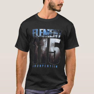 Camiseta Elemento 115 Ununpentium Alien UFO Area 51 Volando