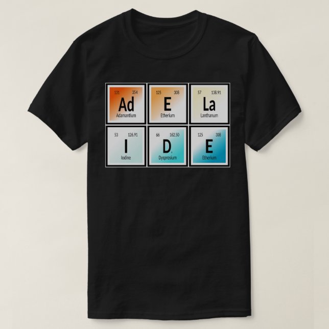 Camiseta Elemento 1 de la ciudad de Adelaida (Diseño del anverso)