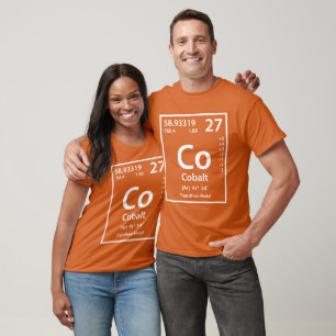 Camiseta Elemento cobalto (blanco)