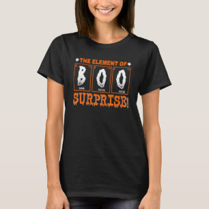 Camiseta Elemento De Boo Del Profesor De Ciencias De La Quí