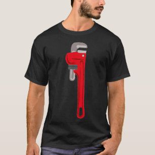 Camiseta Elemento de la ropa de la llave de la tubería de l