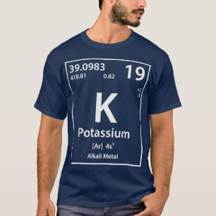 Camiseta Elemento de potasio