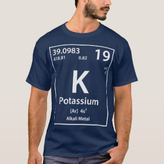 Camiseta Elemento de potasio