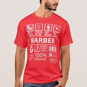 Camiseta Elemento de regalo de trabajo certificado de multi