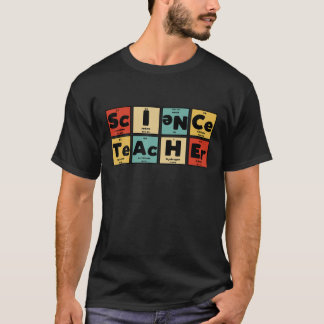 Camiseta Elemento de tabla periódica del profesor de cienci