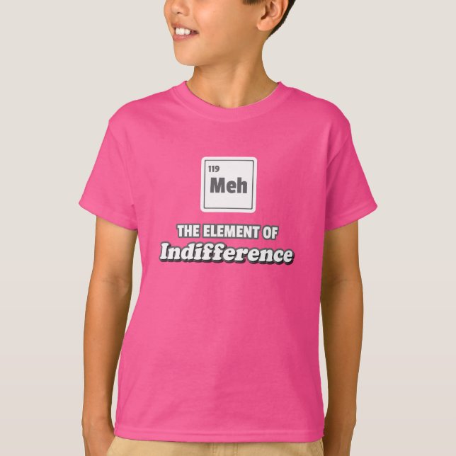 Camiseta Elemento de tabla periódica Mm de la cookie (Anverso)