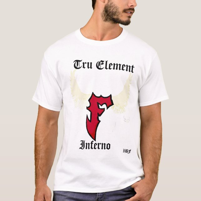 Camiseta Elemento de Tru, infierno, IBF (Anverso)