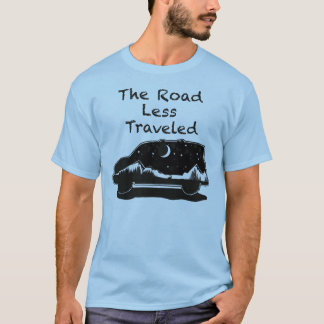 Camiseta Elemento del camino menos transitado