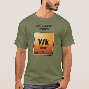 Camiseta Elemento esencial Whiskey