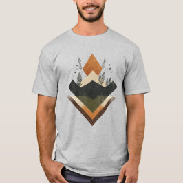 Camiseta Elemento geométrico de la Tierra