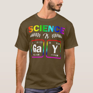 Camiseta Elemento Lgbt Science Gay Pride