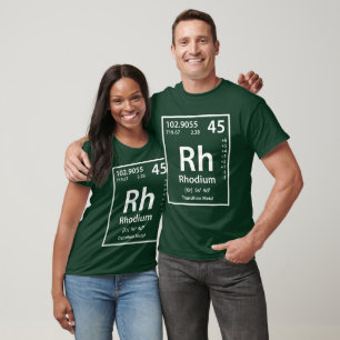 Camiseta Elemento rodio (blanco)