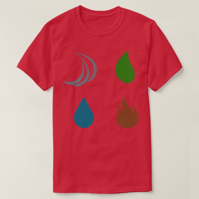 Camiseta Elementos (Diseño del anverso)