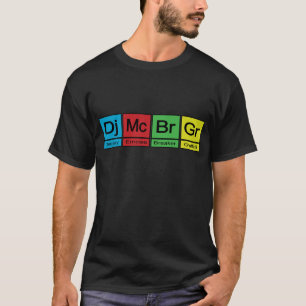 Camiseta elementos