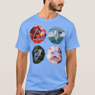 Camiseta Elementos básicos Símbolos alquímicos