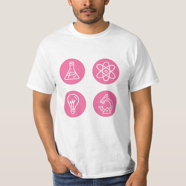 Camiseta Elementos de ciencia (Anverso)