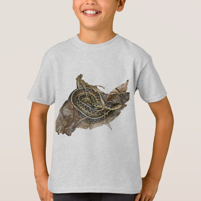 Camiseta Elementos de coordinación de serpientes de Garter  (Anverso)