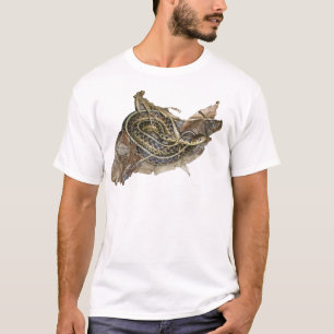 Camiseta Elementos de coordinación de serpientes de Garter