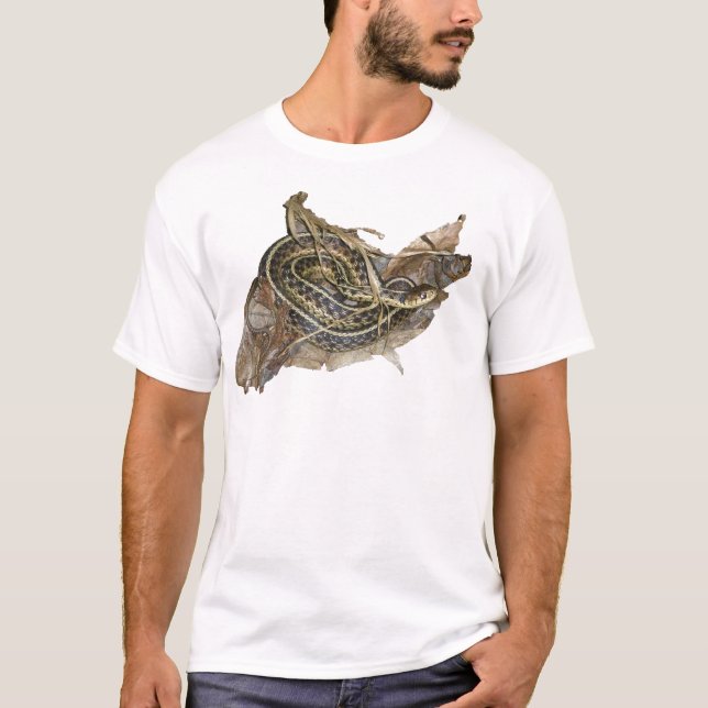 Camiseta Elementos de coordinación de serpientes de Garter  (Anverso)