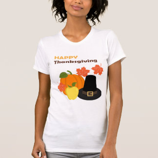 Camiseta Elementos de diseño del tema de Acción de Gracias
