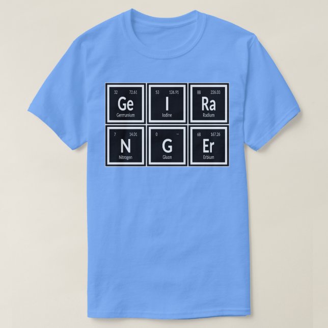 Camiseta Elementos de Geiranger (Diseño del anverso)