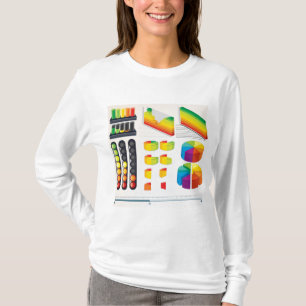 Camiseta Elementos de infografía y visualización de datos