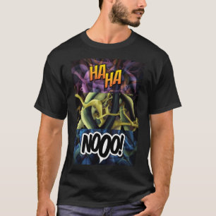 Camiseta Elementos de la cultura popular con tipografía hum
