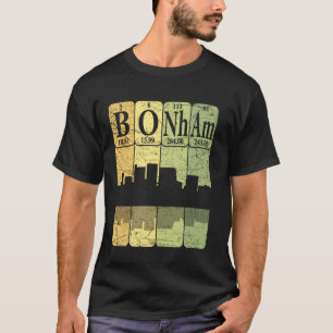 Camiseta Elementos de la tabla periódica de Bonham Bonham T