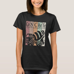Camiseta Elementos de la Tabla Periódica de Construcción de