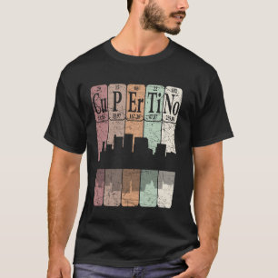 Camiseta Elementos de la tabla periódica de Cupertino Cuper