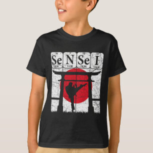 Camiseta Elementos de la Tabla Periódica de Sensei Artes Ma