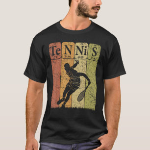 Camiseta Elementos de la tabla periódica de tenis Jugador d