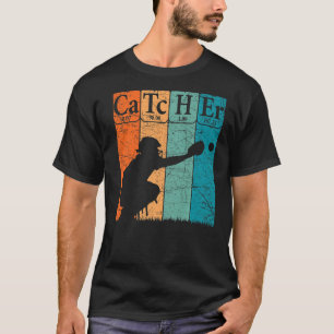 Camiseta Elementos de la tabla periódica del béisbol nervio