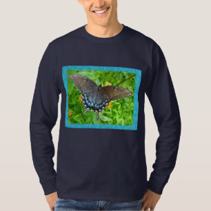 Camiseta Elementos de mariposa de cola cruda de tigre en fa