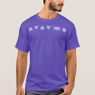 Camiseta Elementos de Símbolos de Wiccan