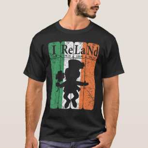 Camiseta Elementos de tabla periódicos de Irlanda Leprech d