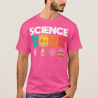 Camiseta Elementos del profesor de ciencias