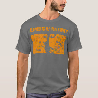 Camiseta Elementos del regalo de Halloween