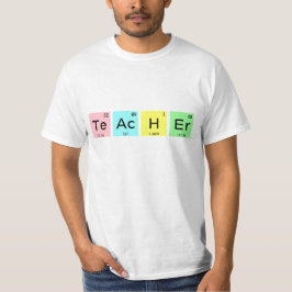 Camiseta Elementos docentes