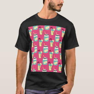 Camiseta Elementos eclécticos de verano, retrogro inmaculad